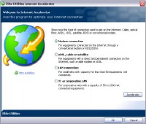 Elite Utilities Internet Optimizer - náhled