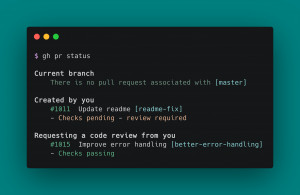 GitHub CLI - náhled