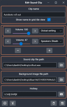 Amplitude Soundboard - náhled