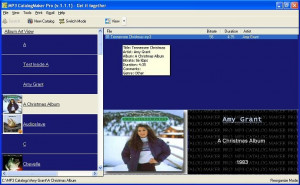 MP3 CatalogMaker Pro - náhled