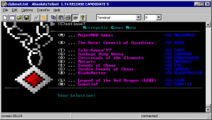 AbsoluteTelnet - náhled