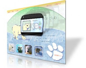 Kids Web Menu - náhled