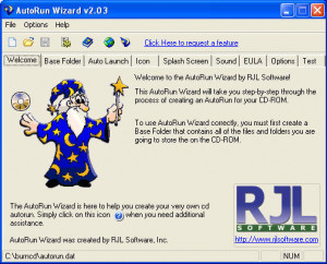 AutoRun Wizard - náhled