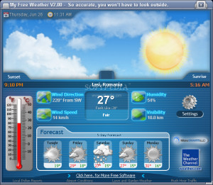 My Free Weather - náhled