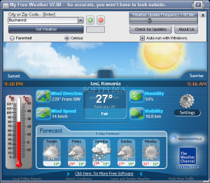 My Free Weather - náhled