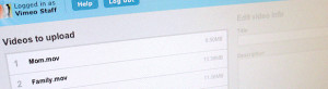 Vimeo Desktop Uploader - náhled