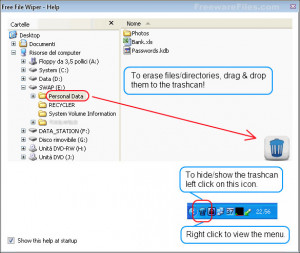 Free File Wiper - náhled