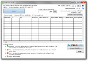 2HCS Creditcheck Desktop - náhled