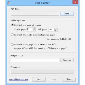 PDF Cutter - náhled