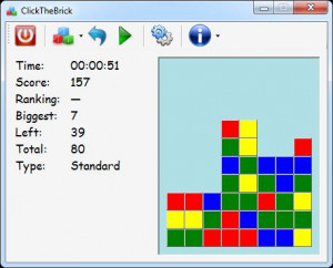 ClickTheBrick .NET - náhled