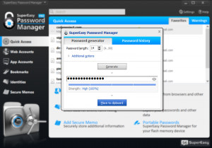 SuperEasy Password Manager PRO - náhled