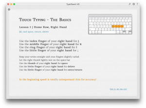 TypeTeach - náhled