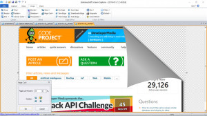 EximiousSoft Screen Capture - náhled