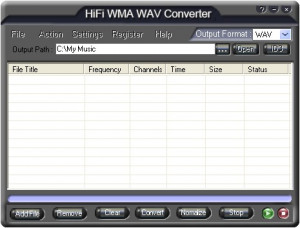 HiFi WMA WAV Converter - náhled