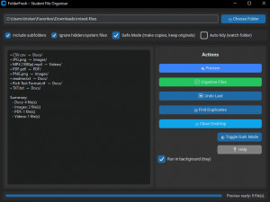 FolderFresh - náhled