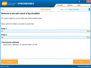 Synchredible - náhled