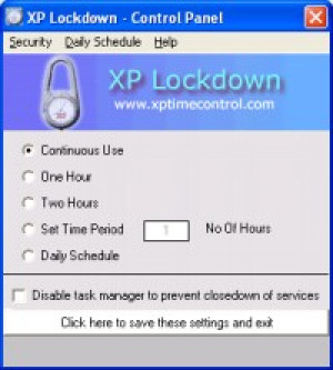 XP Lockdown - náhled