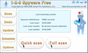 1-2-3 Spyware Free - náhled