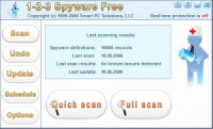 1-2-3 Spyware Free - náhled