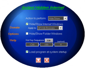 Instant Hidden Internet - náhled