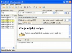 MailList - náhled