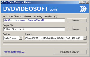 Free YouTube to iPhone Converter - náhled
