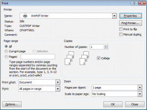 WinPDF - náhled