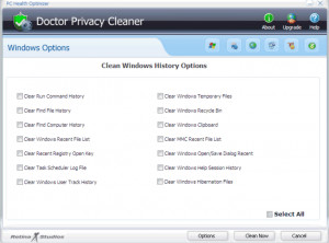 PC Health Optimizer - náhled