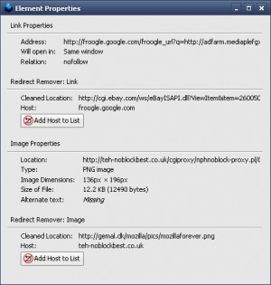Redirect Remover - náhled