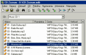 CD Zoznam - náhled