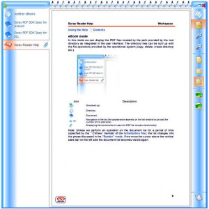 Sorax Reader - náhled