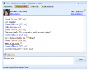 Chit Chat for Facebook - náhled