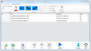 Batch PDF Watermark - náhled