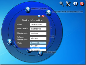 Bluetooth Radar - náhled