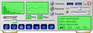 dBpowerAMP Audio Player - náhled