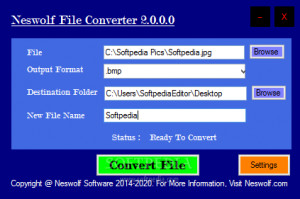 Neswolf File Converter - náhled