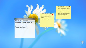 Vonext Menu X - náhled