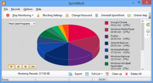 SprintWork - náhled