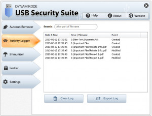 USB Security Suite - náhled