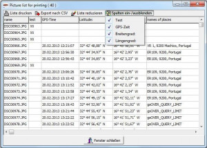 GPS Reviser - náhled