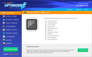 Easy PC Optimizer - náhled