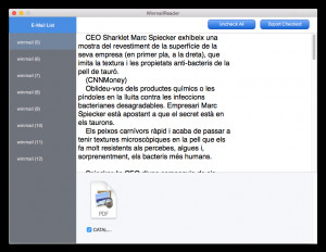 WinmailReader - náhled