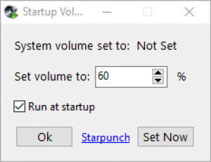 Start Volume - náhled