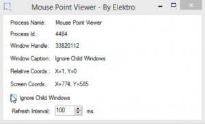 Mouse Point Viewer - náhled