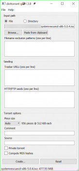 dottorrent-gui - náhled