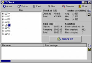 Fusion CDCheck - náhled