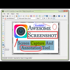 VeryUtils Screen Capture - náhled