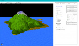 DDD Terrain Editor - náhled