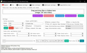 Waifu2x-Extension-GUI - náhled
