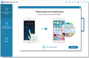 MobiKin Doctor for iOS - náhled